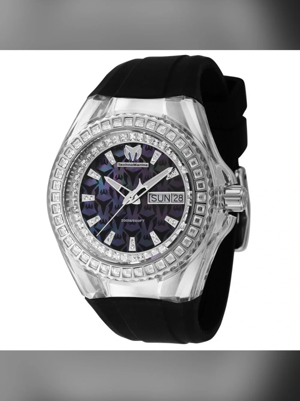 TechnoMarine Cruise Swiss Ronda 517 Caliber Women's Watch w/Mother of Pearl Dial